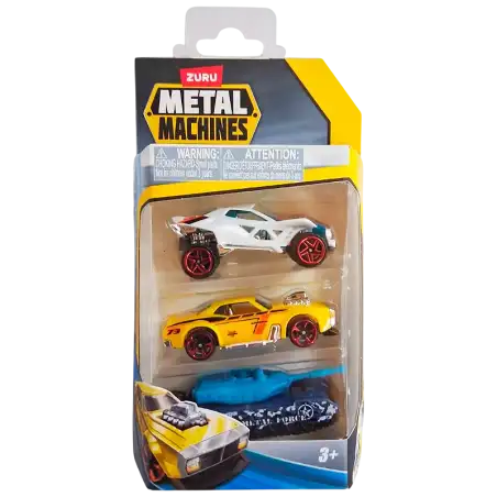 METAL MACHINES DIE CAST X3