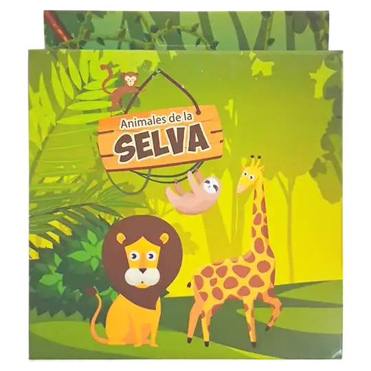 ROMPECABEZAS 24PZAS CBA ANIMALES SELVA