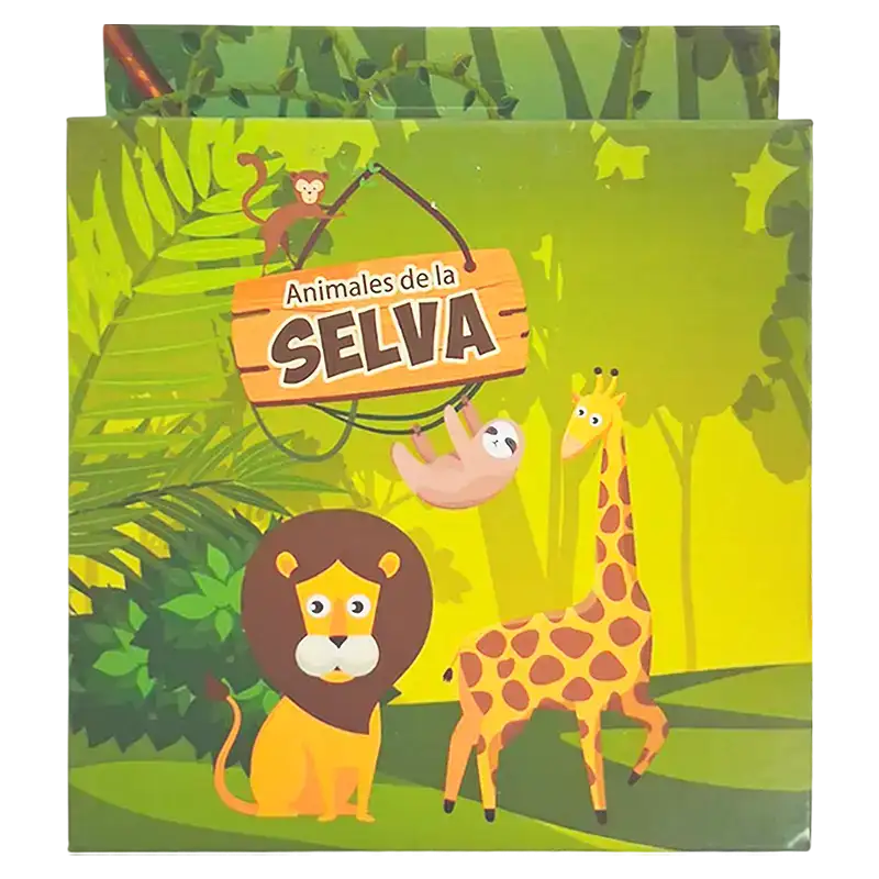 ROMPECABEZAS 24PZAS CBA ANIMALES SELVA
