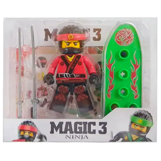 MUNIECO NINJA CAJA