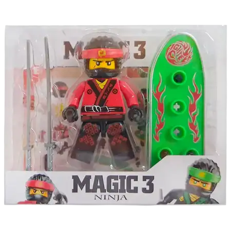 MUNIECO NINJA CAJA
