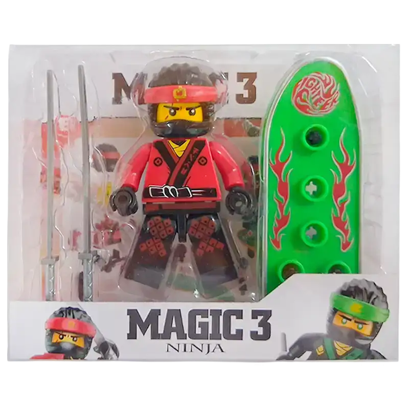 MUNIECO NINJA CAJA