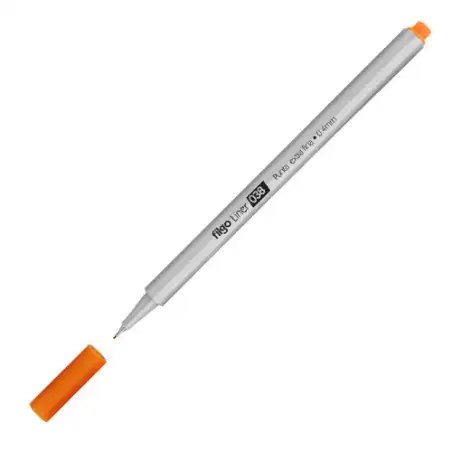 MICROFIBRA FILGO LINER 038 0.4MM NARANJA X1