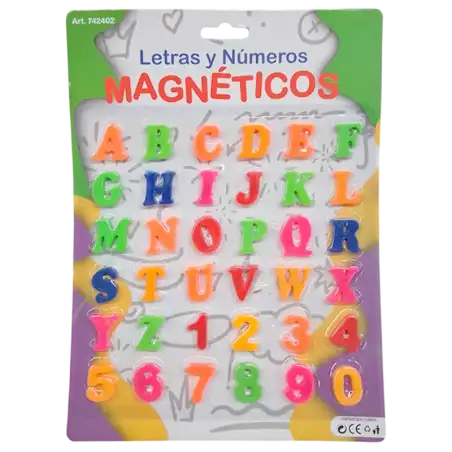 ABECEDARIO + NUMERO MAGNETICO