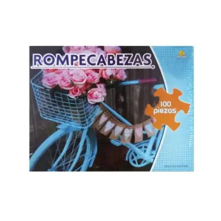 ROMPECABEZAS 100PZAS BICI VINTAGE YUYU