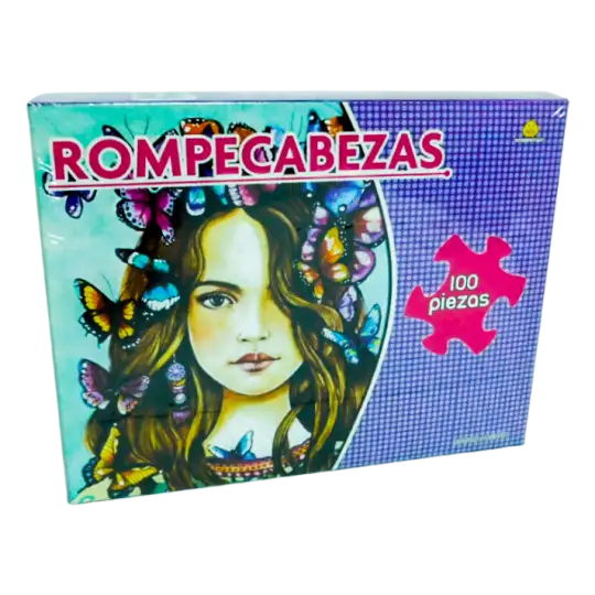 ROMPECABEZAS 100PZAS MARIPOSA YUYU