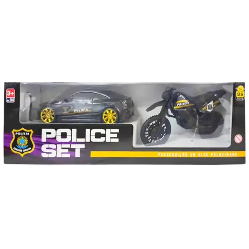 SET DE POLICIA EN CAJA