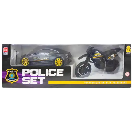 SET DE POLICIA EN CAJA
