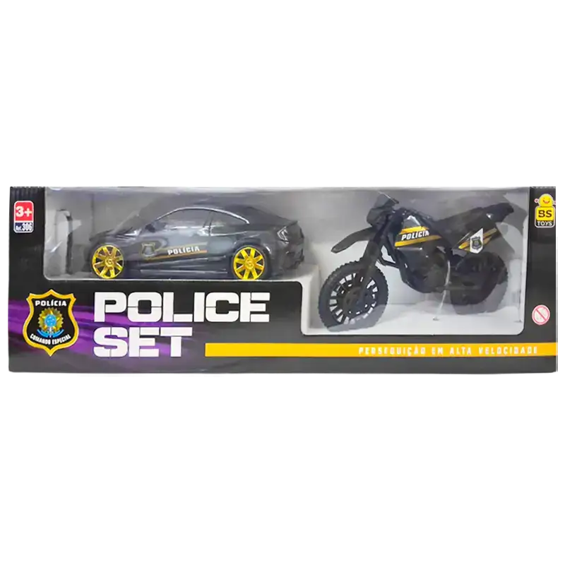 SET DE POLICIA EN CAJA