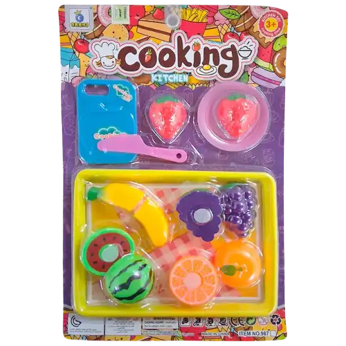 SET DE FRUTAS EN BLISTER