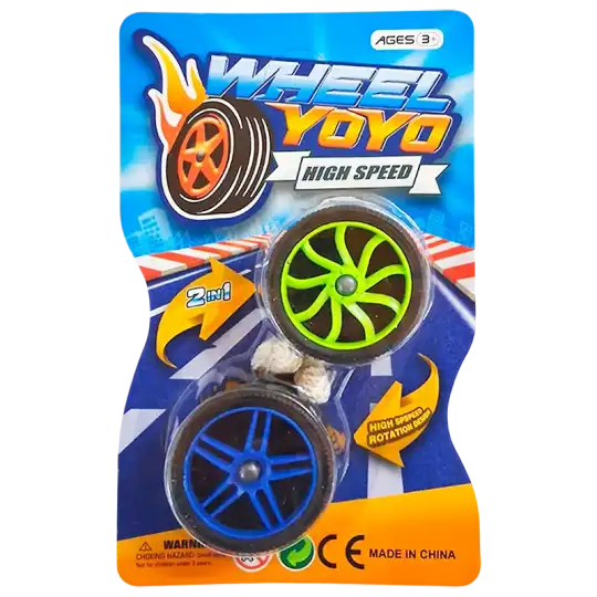 YOYO RUEDA EN BLISTER X2