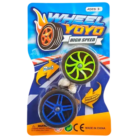 YOYO RUEDA EN BLISTER X2