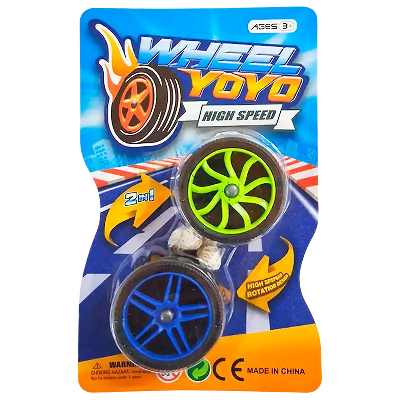 YOYO RUEDA EN BLISTER X2