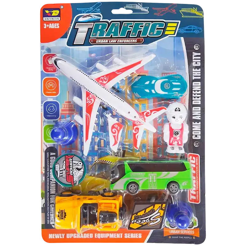 SET DE VEHICULOS EN BLISTER