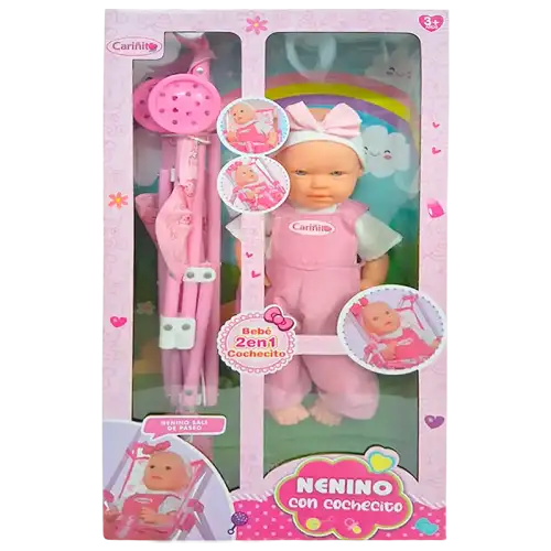 NENINO CON PARAGUITAS  DE PASEO