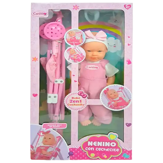 NENINO CON PARAGUITAS  DE PASEO