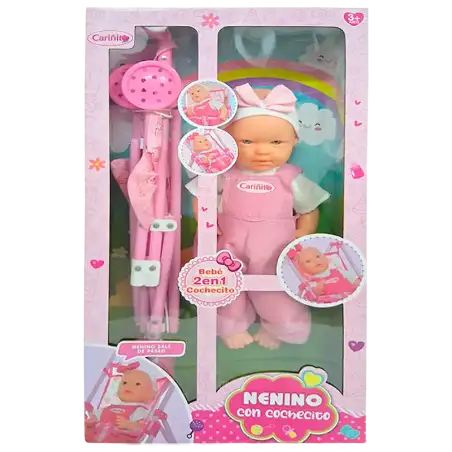 NENINO CON PARAGUITAS  DE PASEO