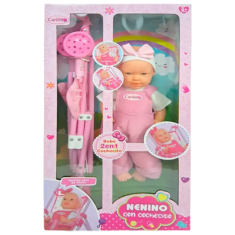 NENINO CON PARAGUITAS  DE PASEO