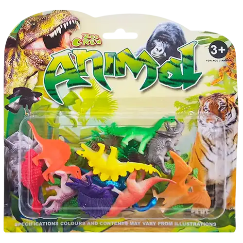 SET DE ANIMALES DINOS