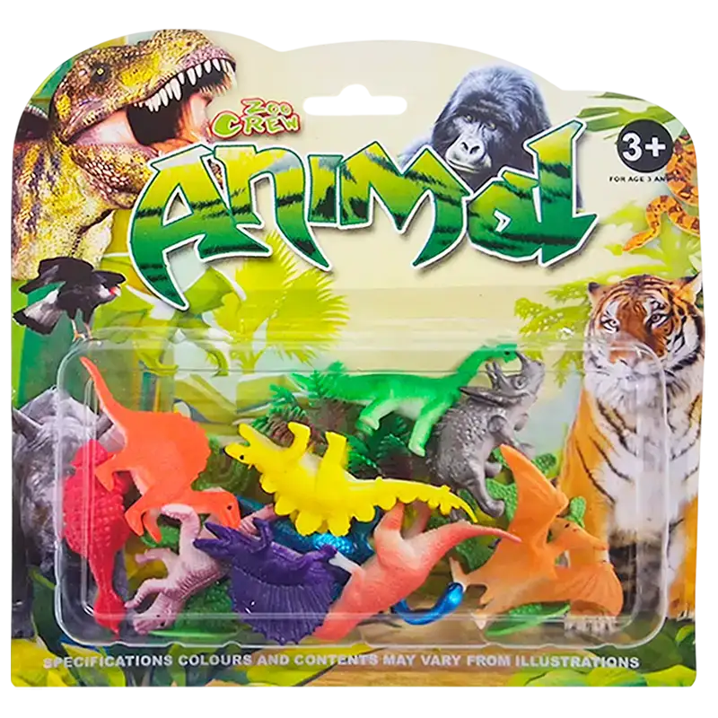 SET DE ANIMALES DINOS
