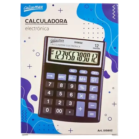 CALCULADORA MEDIANA 12 DIGITOS