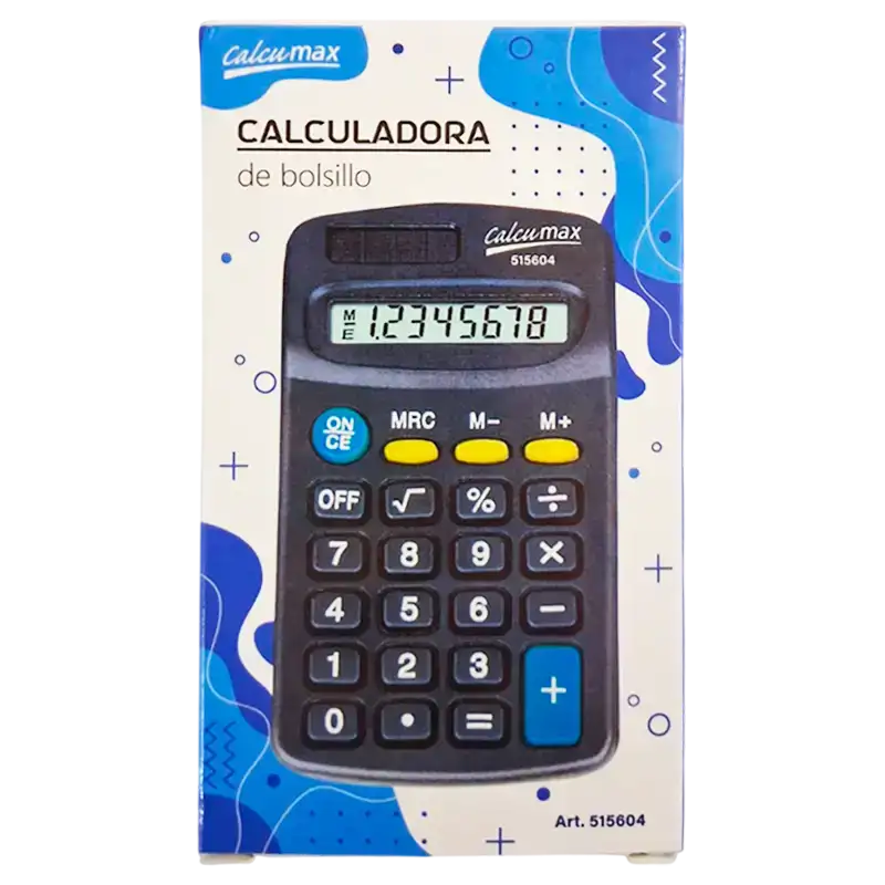 CALCULADORA BOLSILLO 11X6 CLASICA