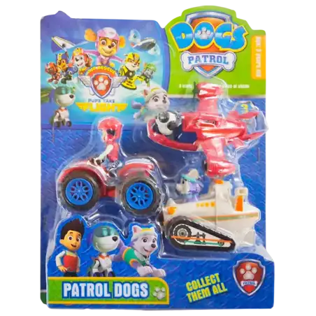 PAW PATROL X3 BLISTER