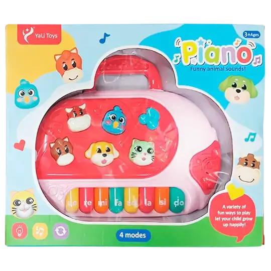 PIANO ANIMALES EN CAJA