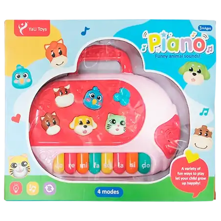 PIANO ANIMALES EN CAJA