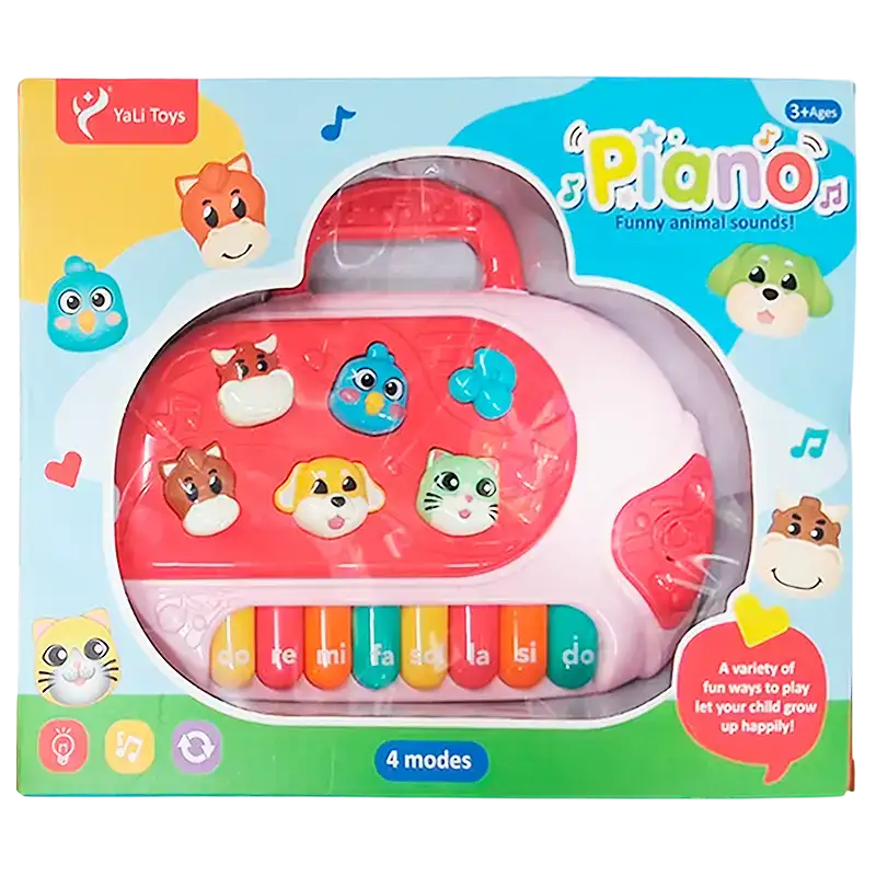PIANO ANIMALES EN CAJA