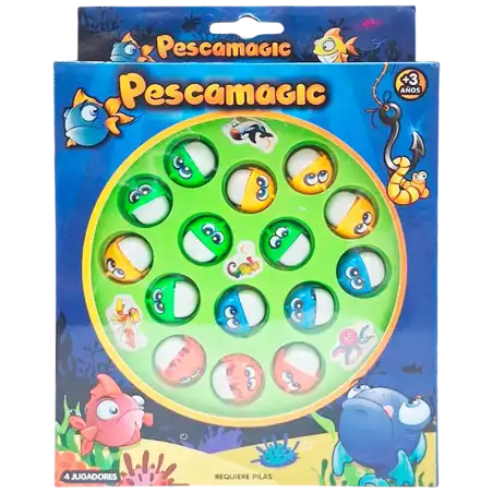SET DE PESCA X15PZAS EN CAJA A PILA