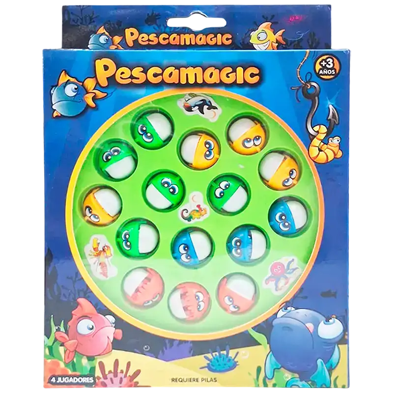 SET DE PESCA X15PZAS EN CAJA A PILA