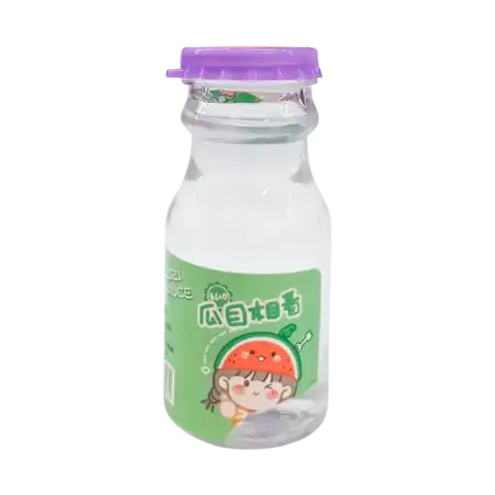 SLIME NENAS EN  BOTELLA C/TAPA