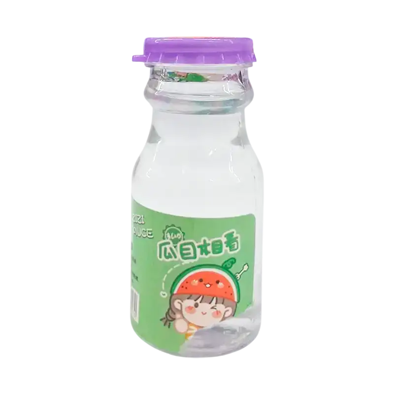 SLIME NENAS EN  BOTELLA C/TAPA
