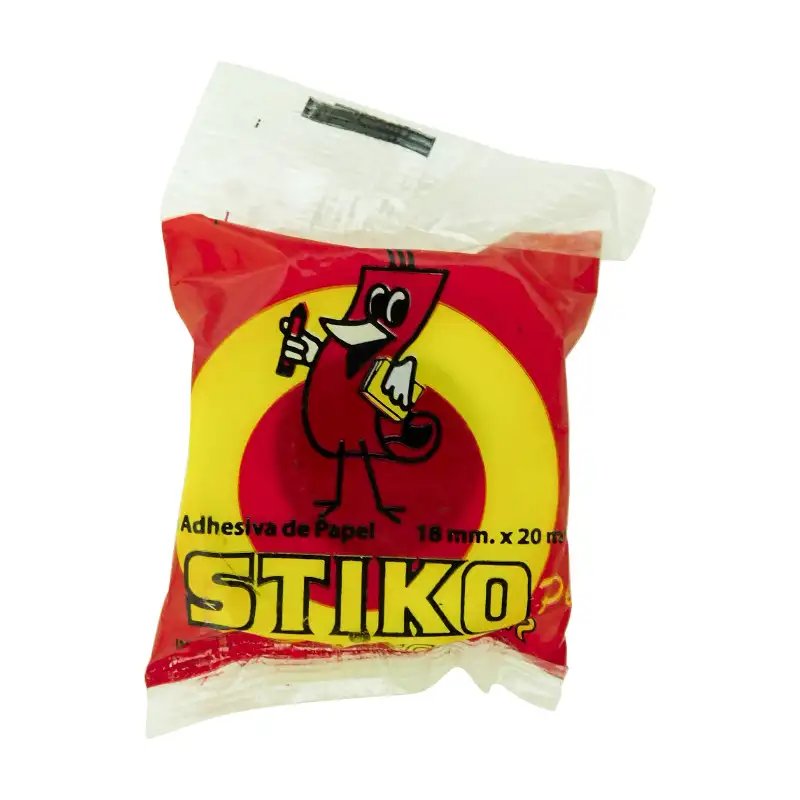 CINTA PAPEL ESCOLAR 18X20MT STIKO