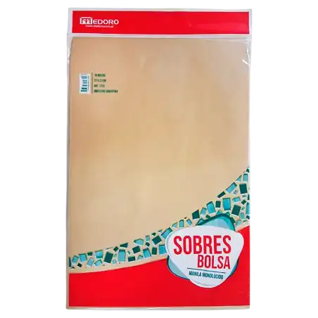 SOBRE BOLSA MANILA X10 27CMX37CM