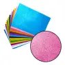 GOMA EVA GLITTER REXON 40X60 ROSA FUERTE X1