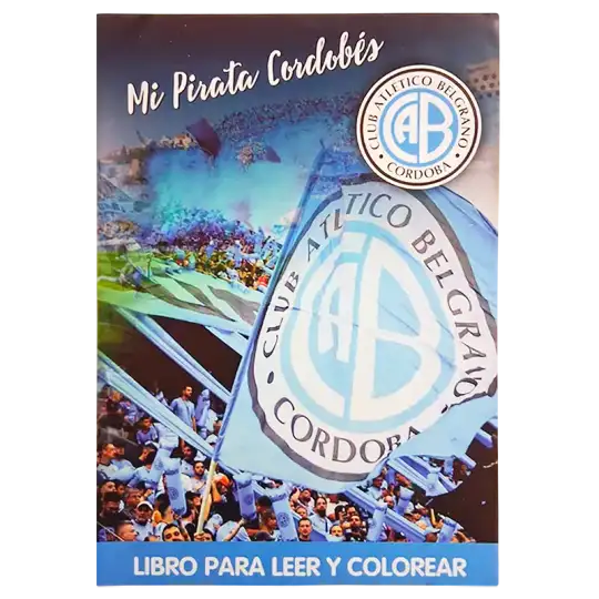 LIBRO GDE PARA COLOREAR CELESTE CBA