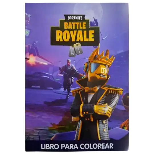 LIBRO GDE PARA COLOREAR FORTNITE CBA