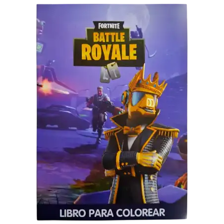 LIBRO GDE PARA COLOREAR FORTNITE CBA