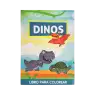 LIBRO GDE PARA COLOREAR DINOS CBA