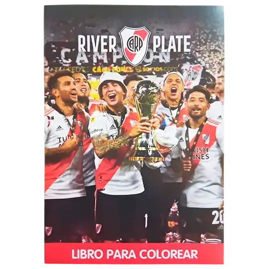 LIBRO GDE PARA COLOREAR RIVER PLATE CBA