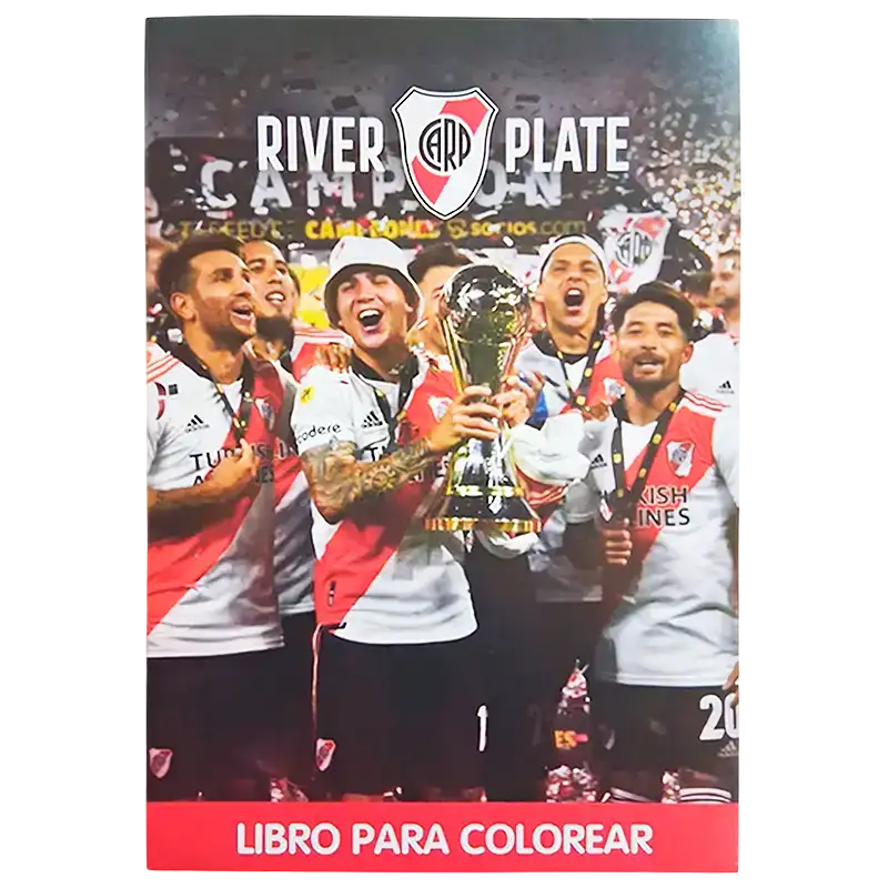 LIBRO GDE PARA COLOREAR RIVER PLATE CBA