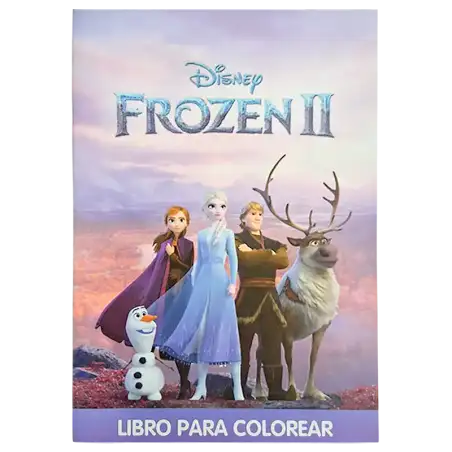 LIBRO GDE PARA COLOREAR FROZEN 2 CBA
