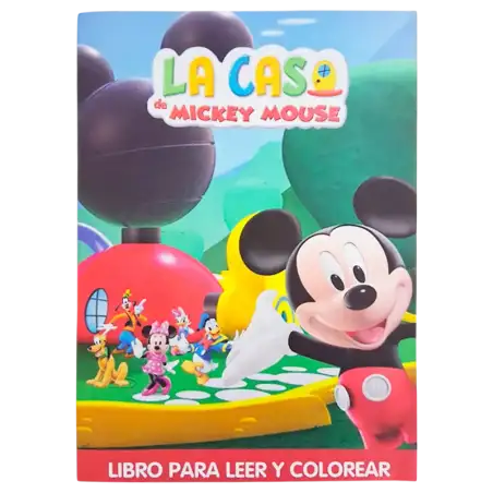 LIBRO GDE PARA COLOREAR MICKEY MOUSE CBA