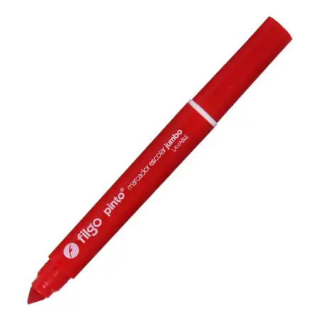 MARCADOR ESCOLAR JUMBO ROJO X1 FILGO