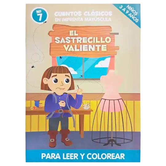 CUENTO GDE PARA COLOREAR EL SASTRECILLO CBA