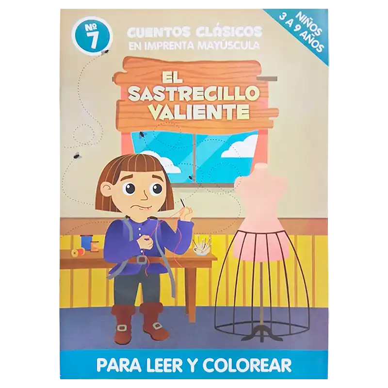 CUENTO GDE PARA COLOREAR EL SASTRECILLO CBA