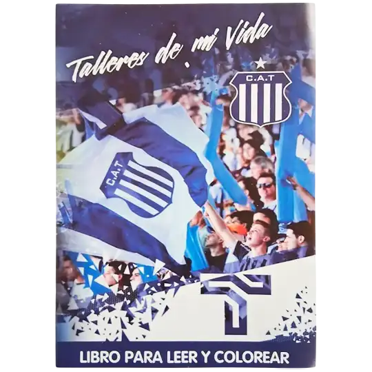 LIBRO A5 PARA COLOREAR TALLERES CBA