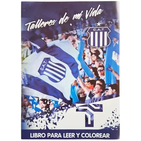 LIBRO A5 PARA COLOREAR TALLERES CBA